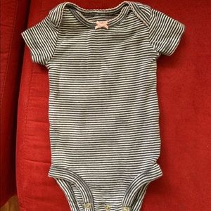 Striped onesie